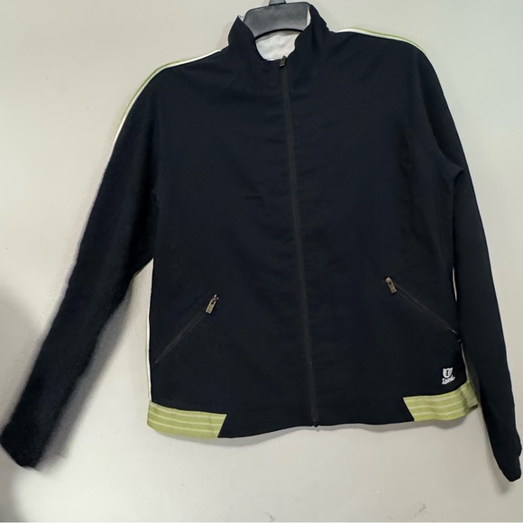 Izod Black and Lime Green Athletic Pants - Picture 13 of 16